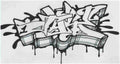 Street Art 0345 0318 GRAFFITI A4 Photo Print