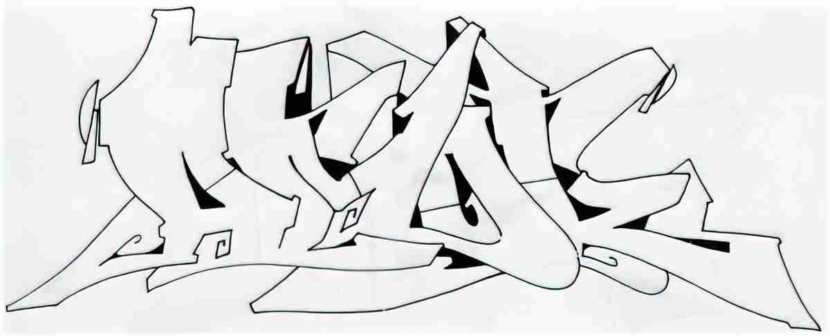 Street Art 0346 0319 GRAFFITI A4 Photo Print