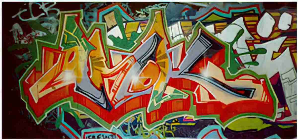 Street Art 0349 0322 GRAFFITI A4 Photo Print