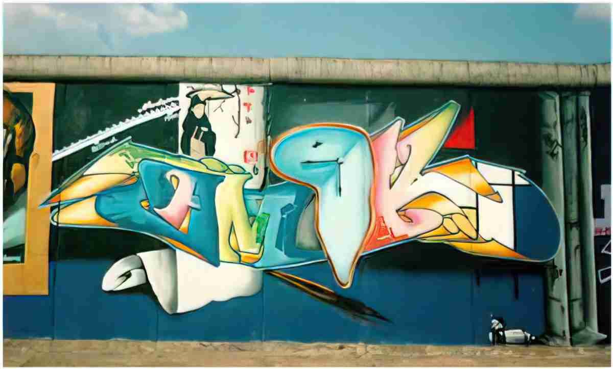 Street Art 0350 0323 GRAFFITI A4 Photo Print