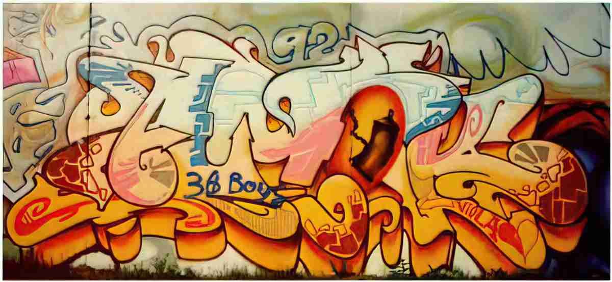 Street Art 0351 0324 GRAFFITI A4 Photo Print