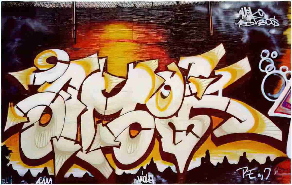 Street Art 0353 0326 GRAFFITI A4 Photo Print