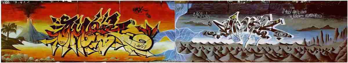 Street Art 0356 0329 GRAFFITI A4 Photo Print