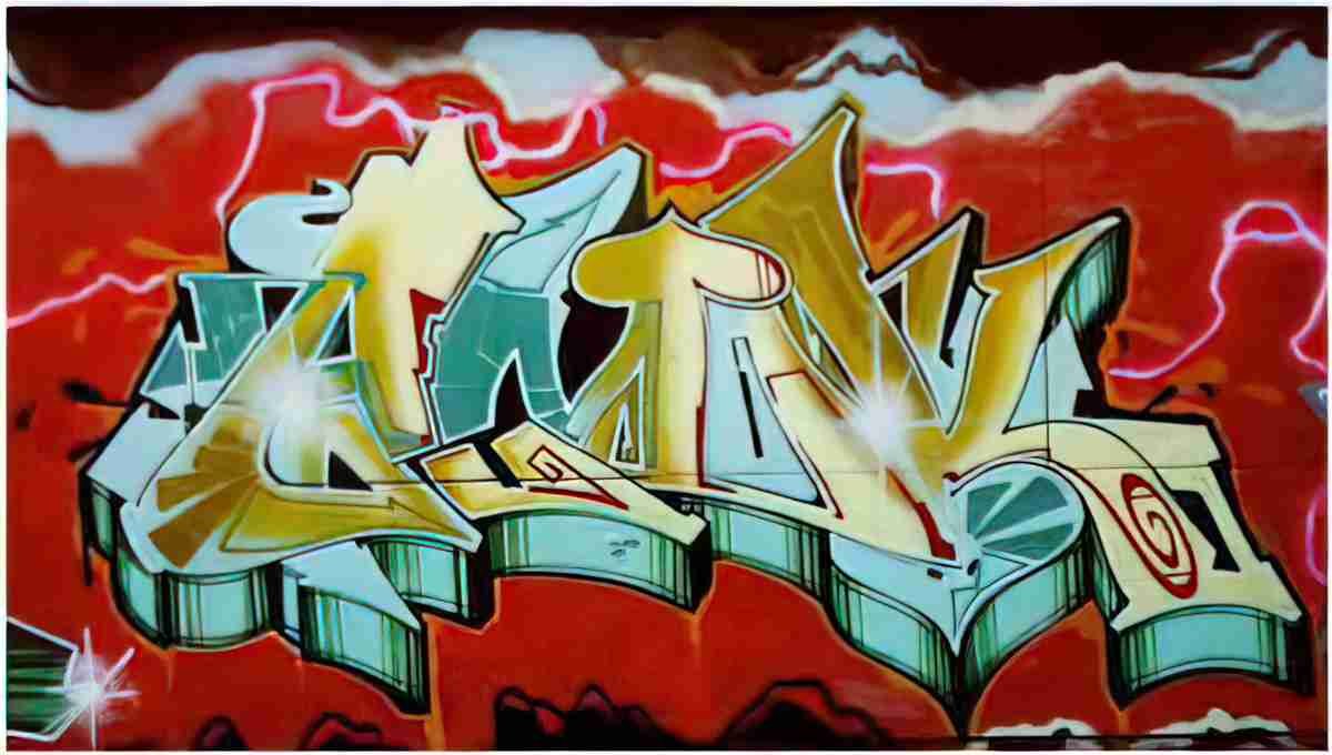 Street Art 0358 0331 GRAFFITI A4 Photo Print