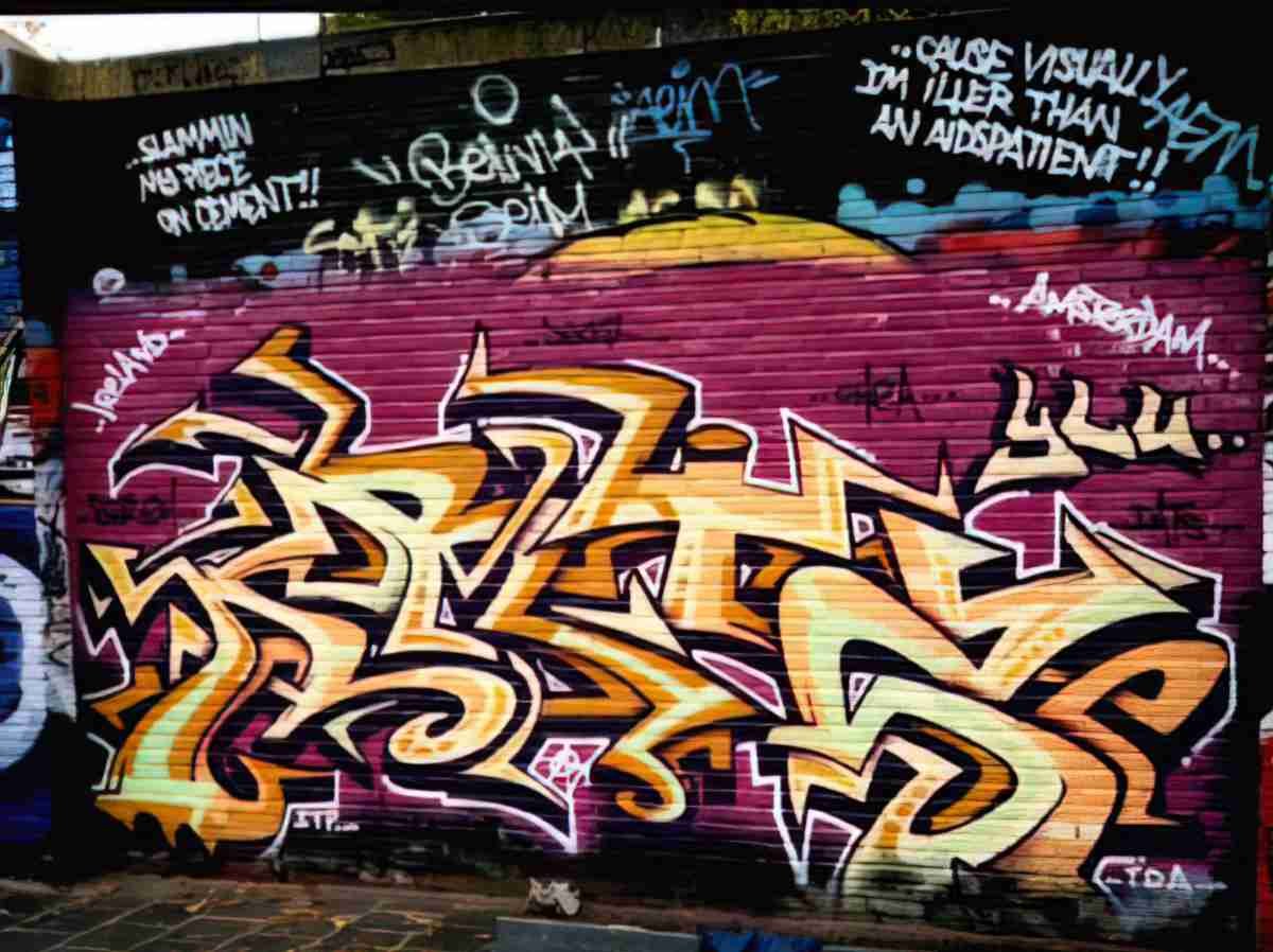 Street Art 0360 0333 GRAFFITI A4 Photo Print