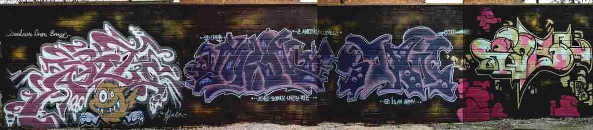 Street Art 0364 0338 GRAFFITI A4 Photo Print