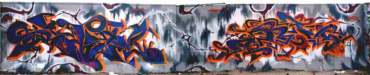 Street Art 0368 0343 GRAFFITI A4 Photo Print