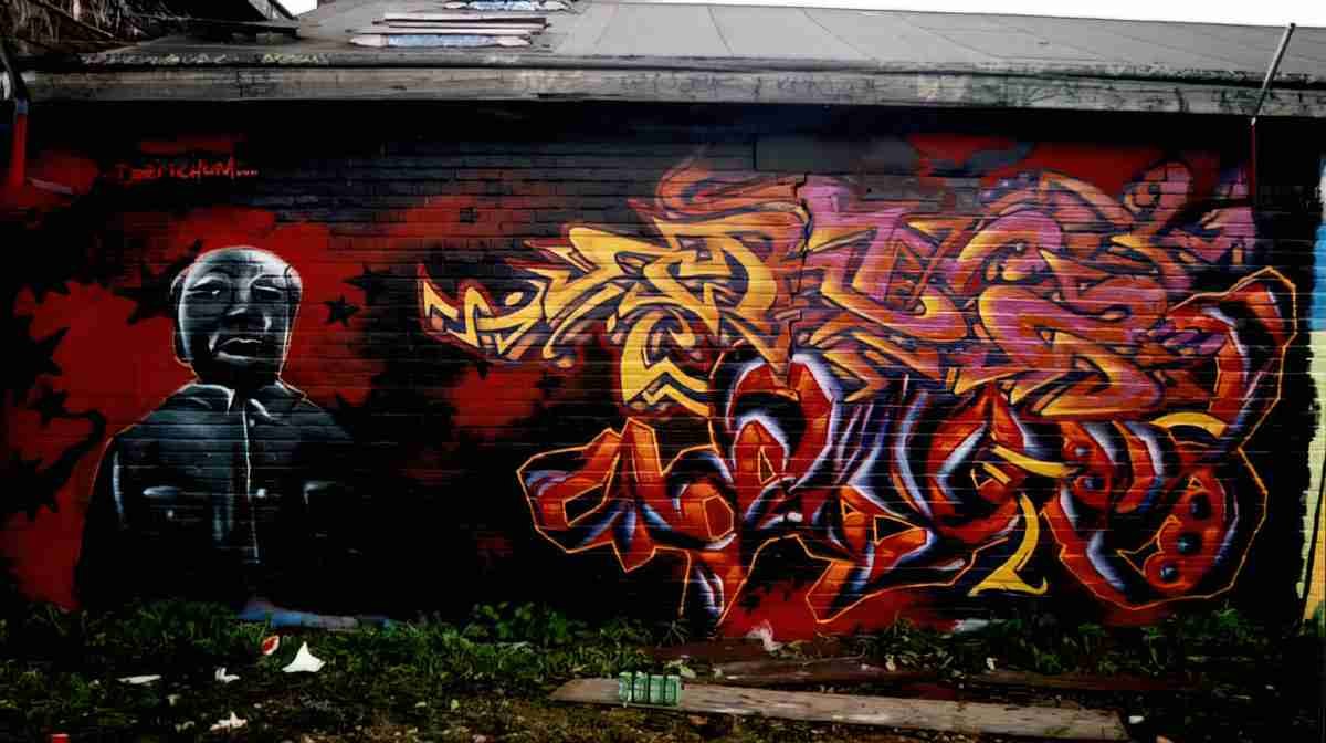 Street Art 0369 0344 GRAFFITI A4 Photo Print