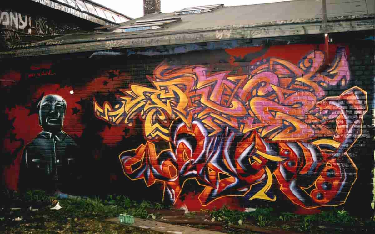 Street Art 0370 0345 GRAFFITI A4 Photo Print