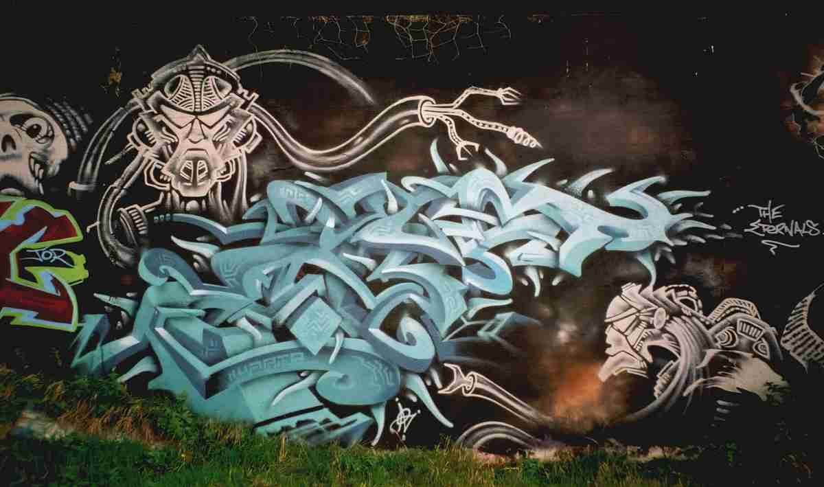 Street Art 0372 0347 GRAFFITI A4 Photo Print