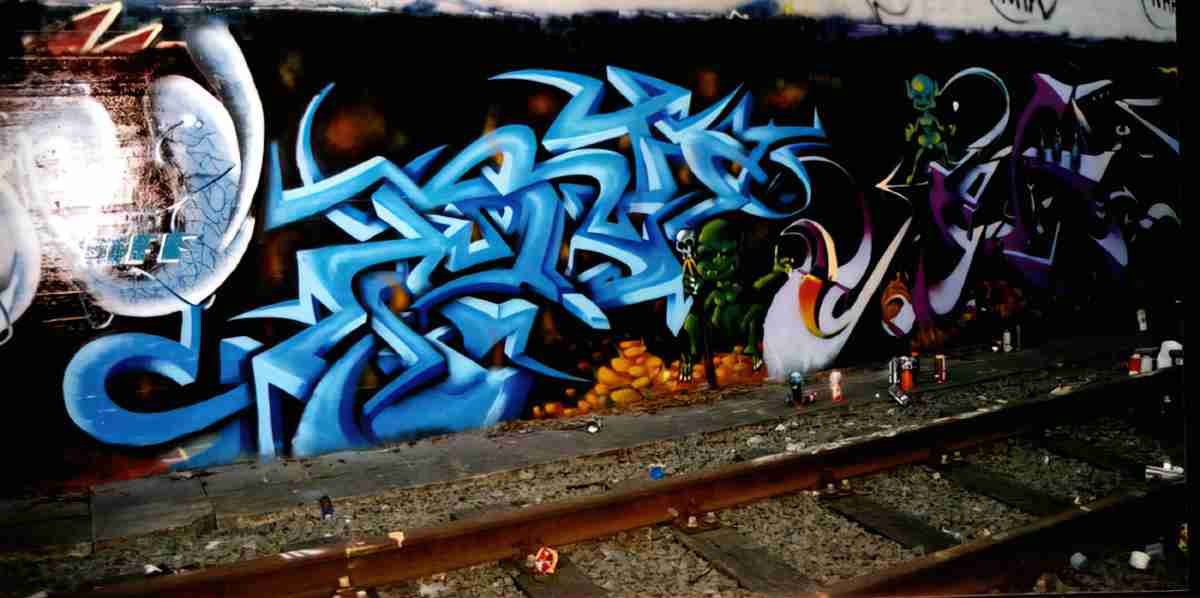 Street Art 0375 0350 GRAFFITI A4 Photo Print
