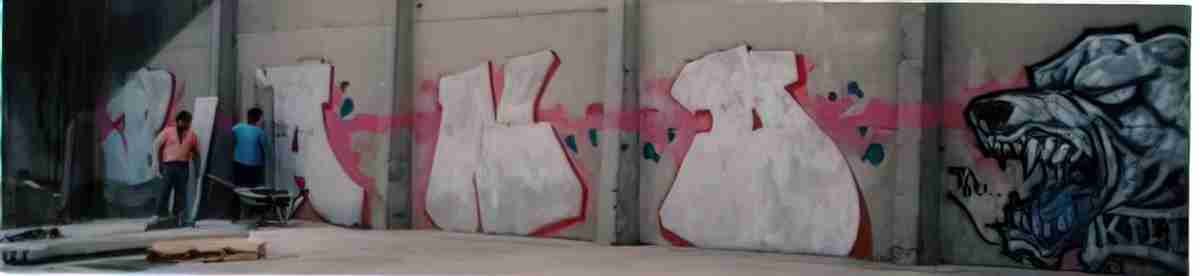 Street Art 0386 0361 GRAFFITI A4 Photo Print