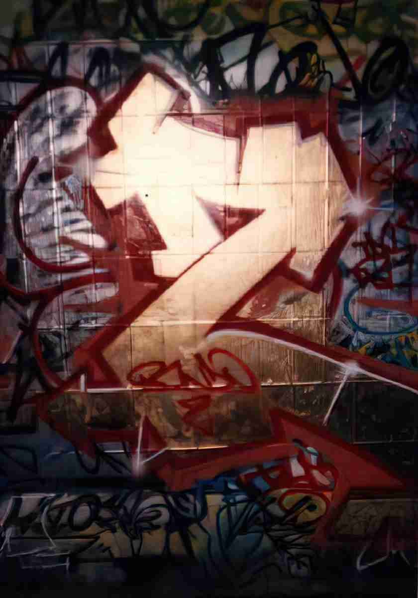Street Art 0397 0372 GRAFFITI A4 Photo Print