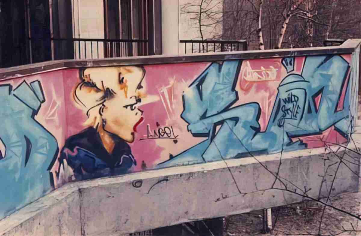 Street Art 0429 0404 GRAFFITI A4 Photo Print