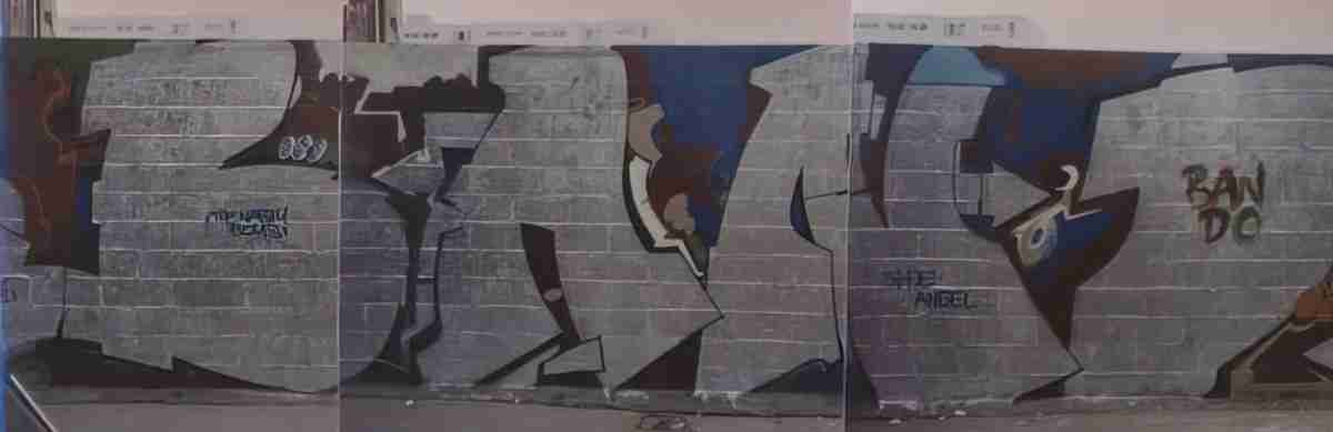Street Art 0444 0419 GRAFFITI A4 Photo Print