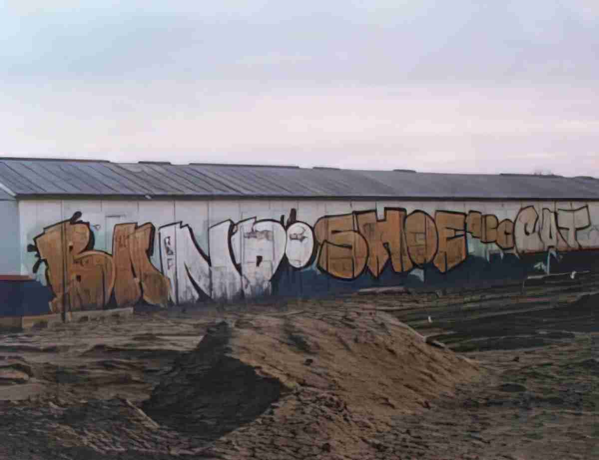 Street Art 0445 0420 GRAFFITI A4 Photo Print