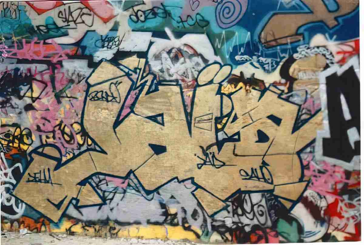 Street Art 0489 0464 GRAFFITI A4 Photo Print