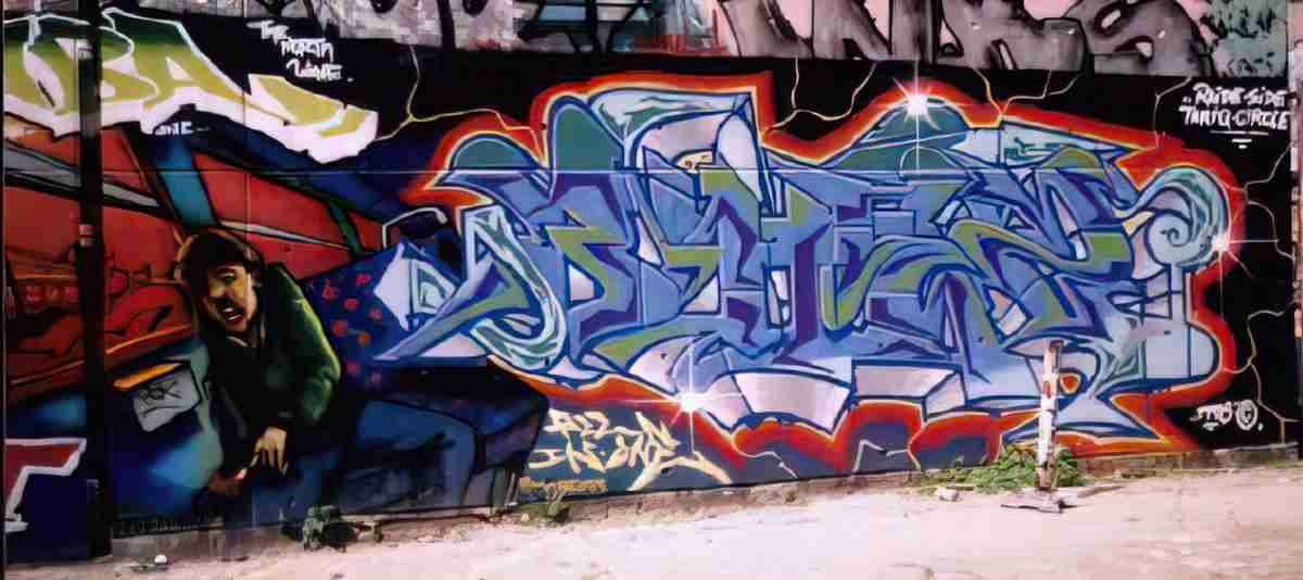 Street Art 0496 0471 GRAFFITI A4 Photo Print