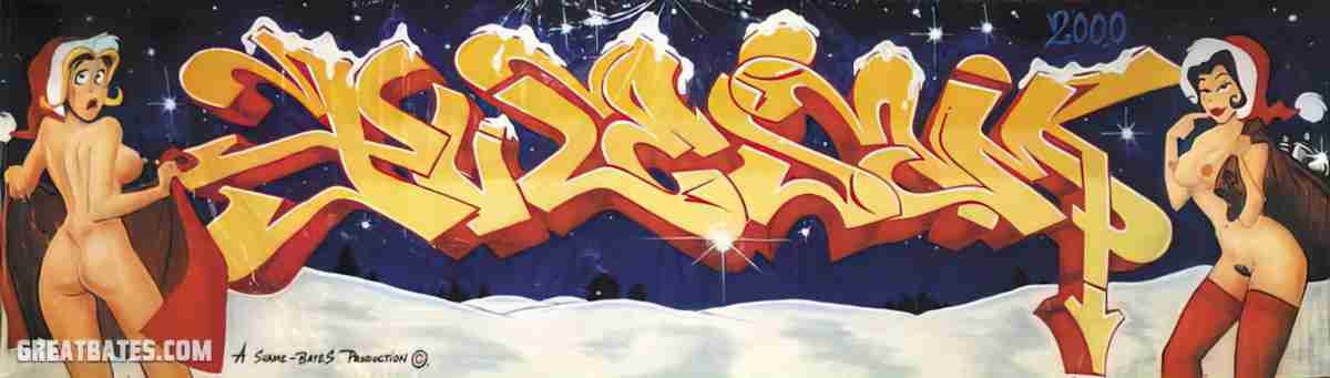 Street Art 0501 0476 GRAFFITI A4 Photo Print