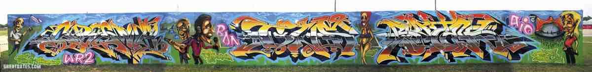 Street Art 0503 0478 GRAFFITI A4 Photo Print
