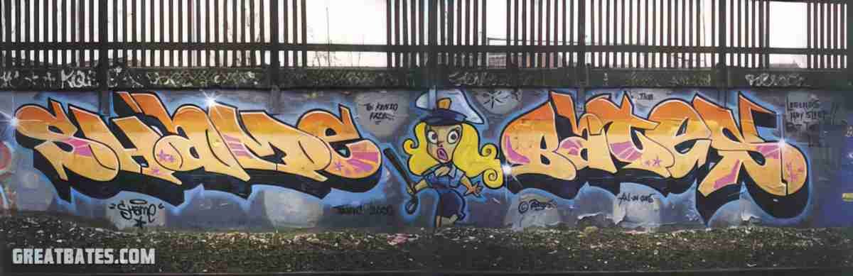 Street Art 0504 0479 GRAFFITI A4 Photo Print