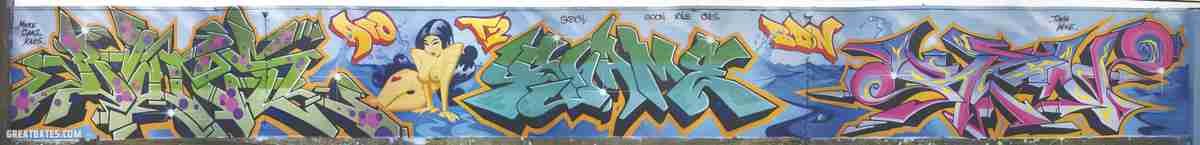 Street Art 0505 0480 GRAFFITI A4 Photo Print