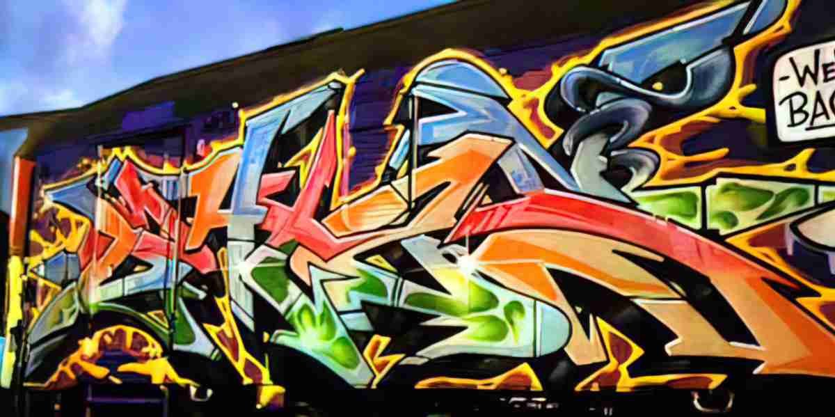 Street Art 0510 0485 GRAFFITI A4 Photo Print
