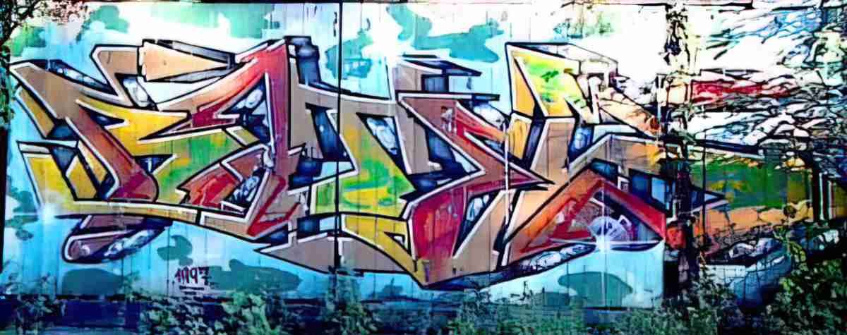 Street Art 0514 0489 GRAFFITI A4 Photo Print