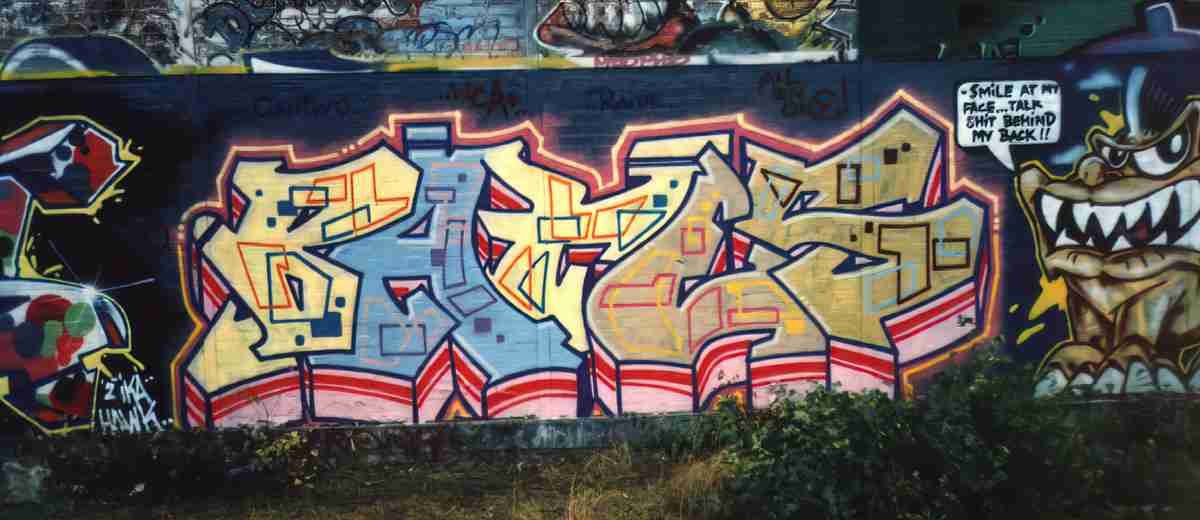 Street Art 0534 0509 GRAFFITI A4 Photo Print
