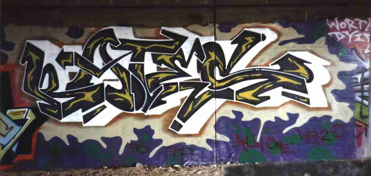 Street Art 0539 0514 GRAFFITI A4 Photo Print