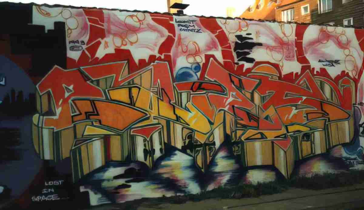 Street Art 0548 0523 GRAFFITI A4 Photo Print