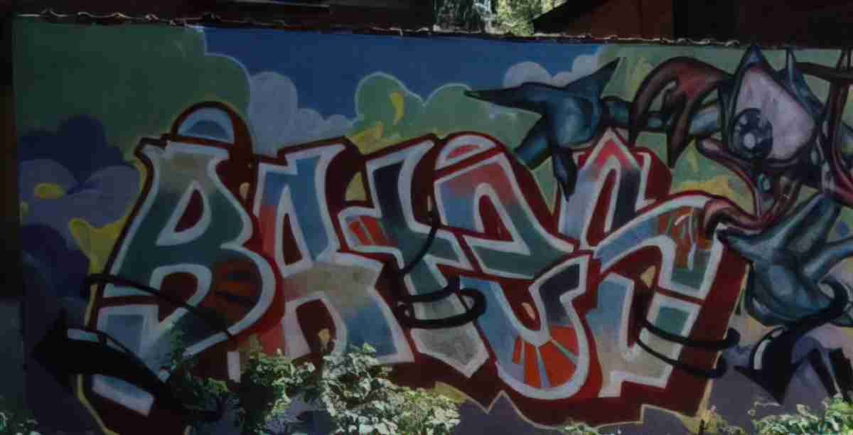 Street Art 0549 0524 GRAFFITI A4 Photo Print