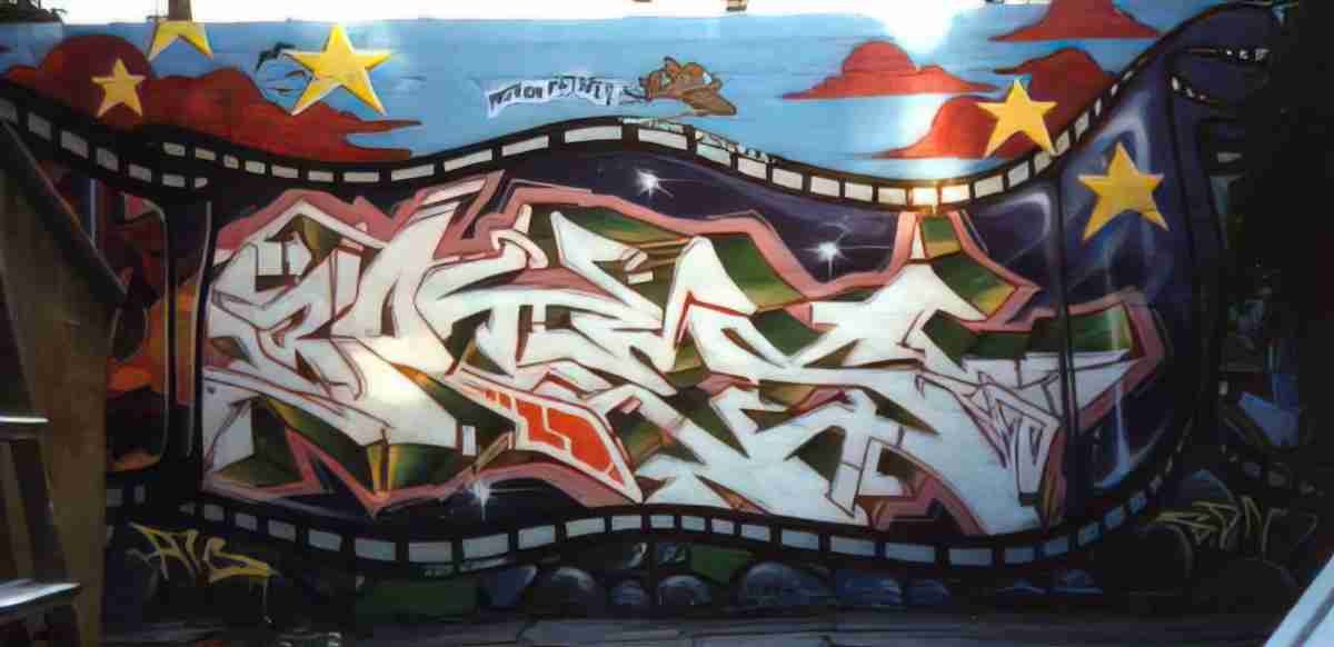 Street Art 0551 0526 GRAFFITI A4 Photo Print