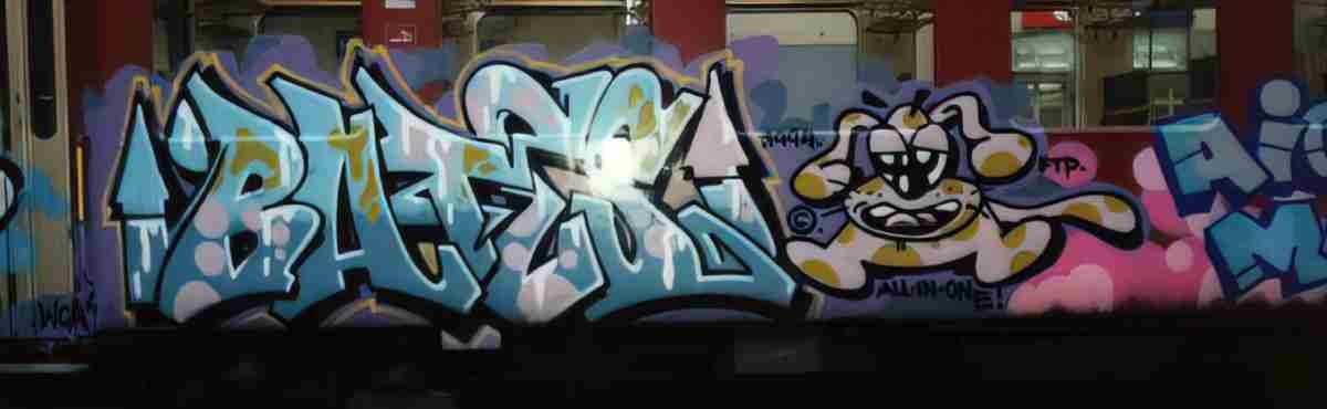 Street Art 0562 0537 GRAFFITI A4 Photo Print
