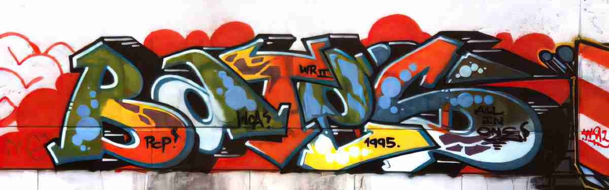 Street Art 0567 0542 GRAFFITI A4 Photo Print