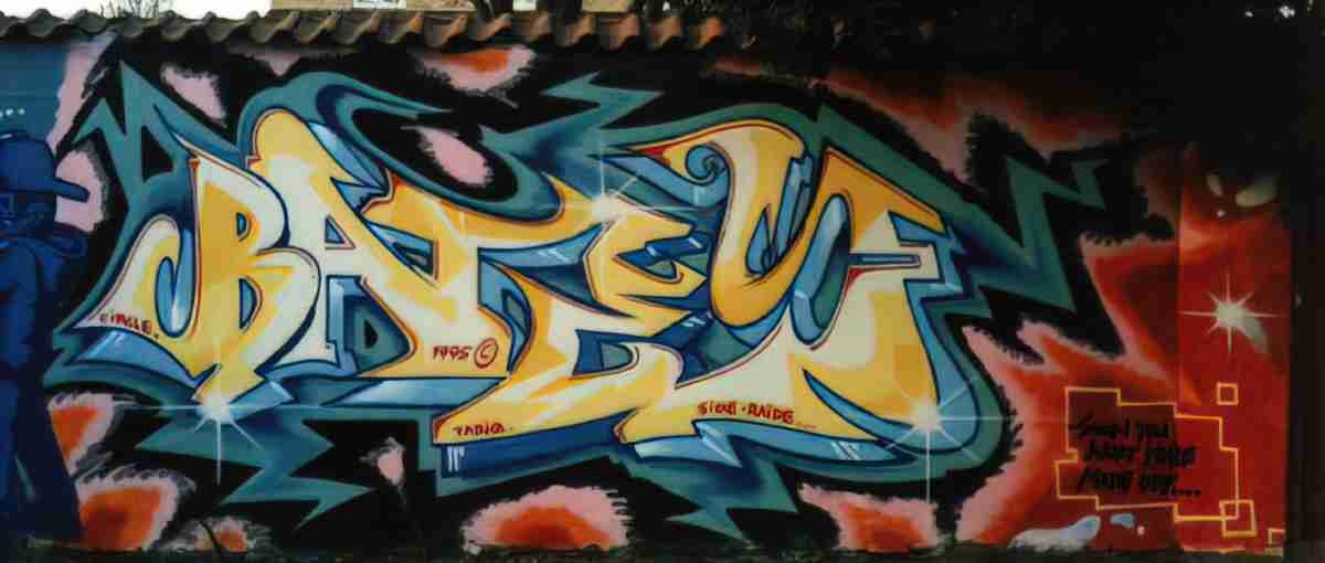 Street Art 0569 0544 GRAFFITI A4 Photo Print