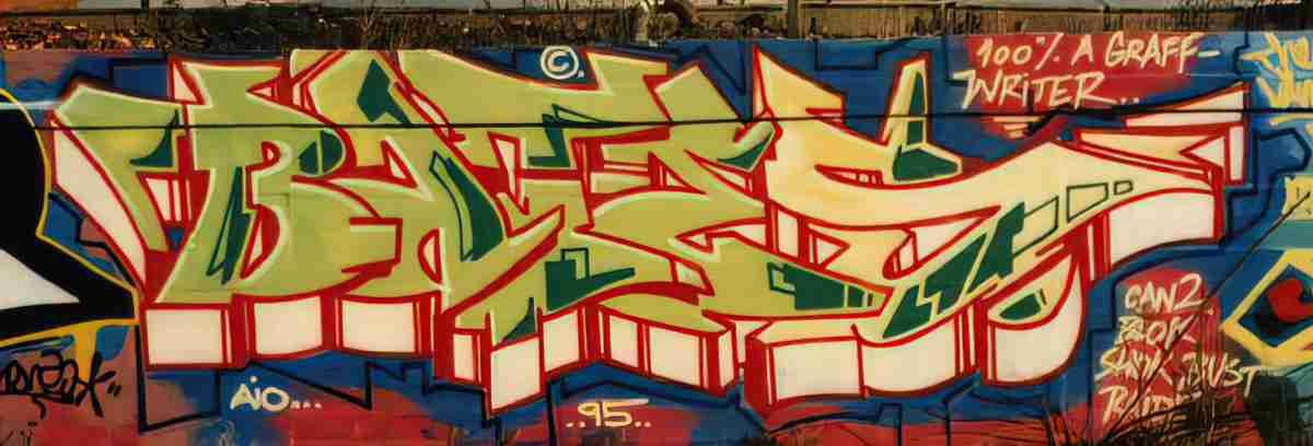 Street Art 0571 0546 GRAFFITI A4 Photo Print