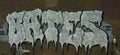 Street Art 0575 0550 GRAFFITI A4 Photo Print