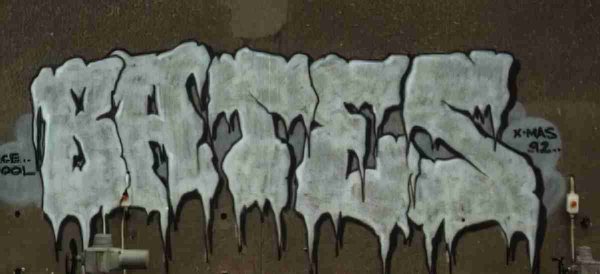 Street Art 0575 0550 GRAFFITI A4 Photo Print