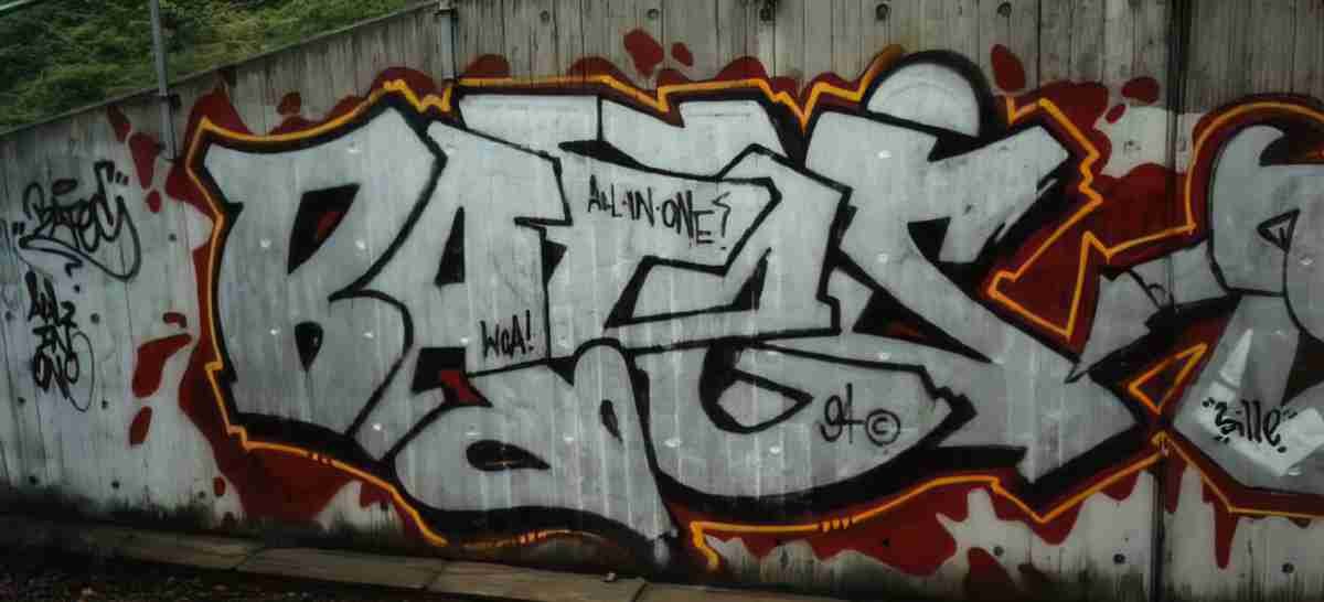 Street Art 0580 0555 GRAFFITI A4 Photo Print