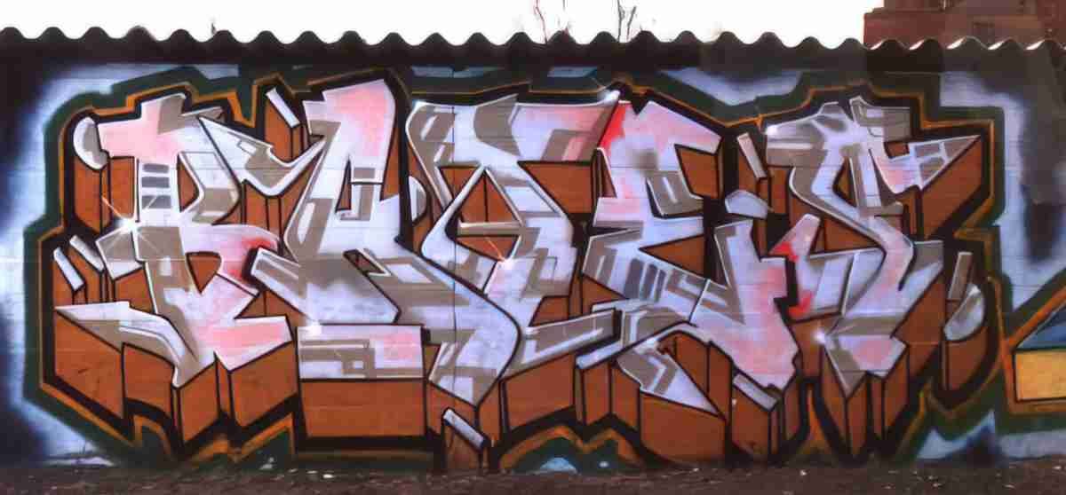 Street Art 0587 0562 GRAFFITI A4 Photo Print