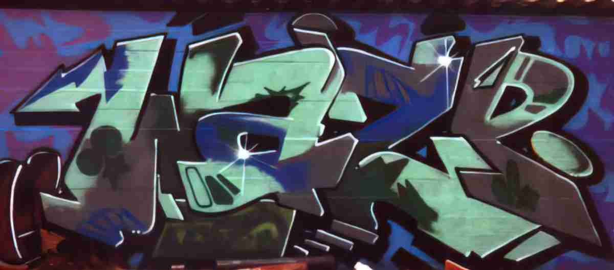 Street Art 0588 0563 GRAFFITI A4 Photo Print
