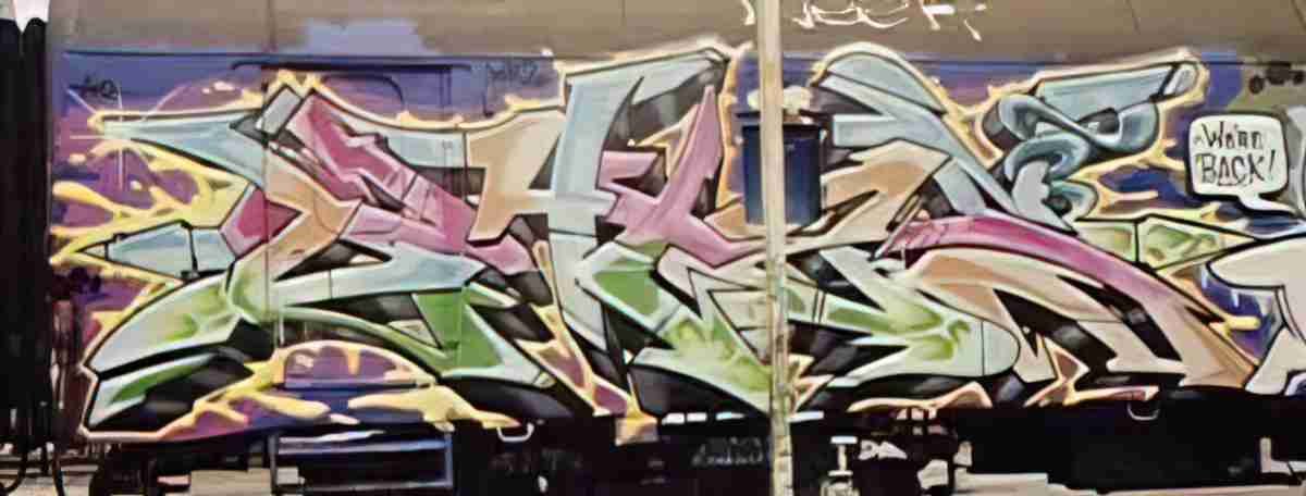 Street Art 0593 0568 GRAFFITI A4 Photo Print