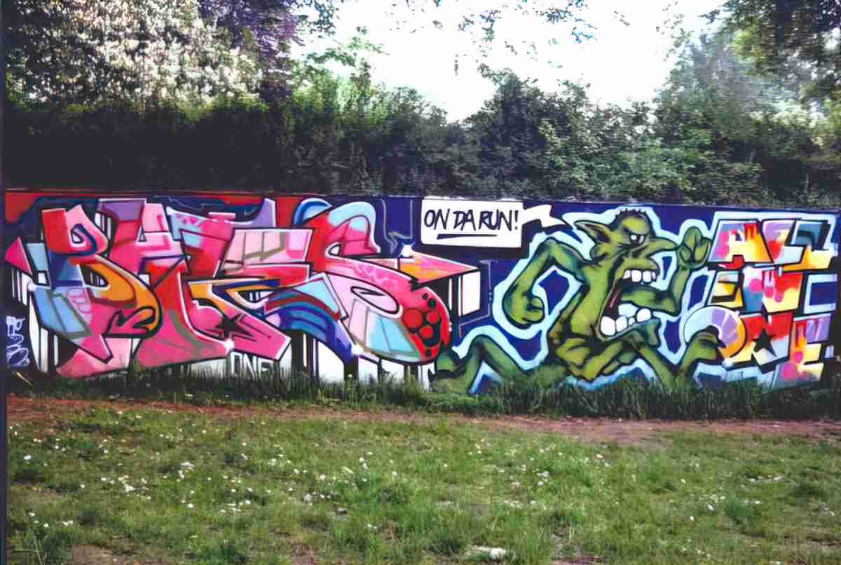 Street Art 0598 0573 GRAFFITI A4 Photo Print