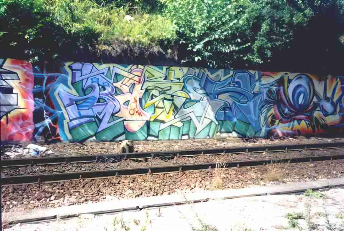 Street Art 0600 0575 GRAFFITI A4 Photo Print
