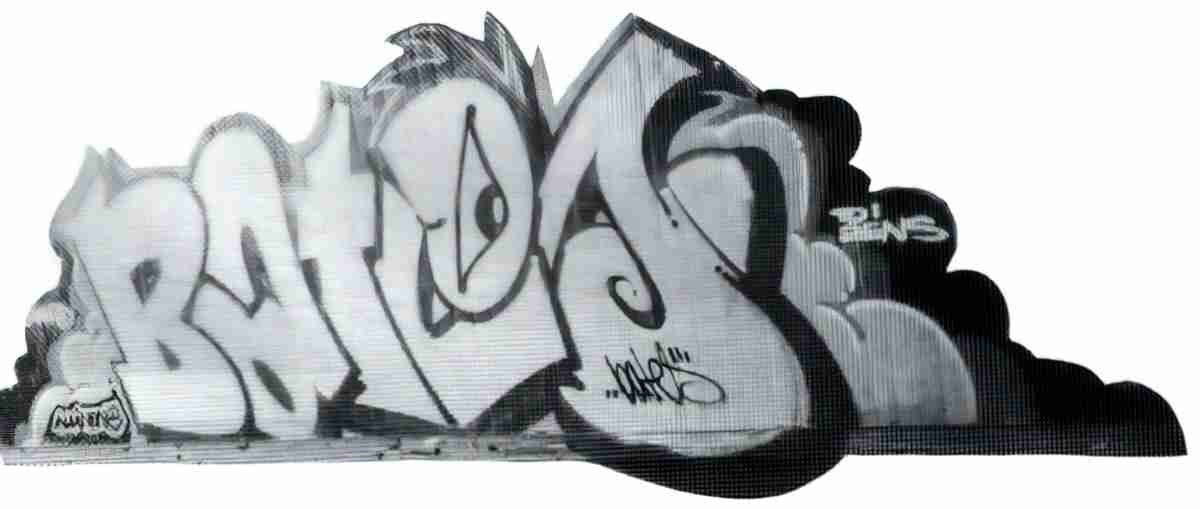 Street Art 0615 0590 GRAFFITI A4 Photo Print