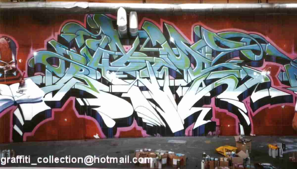 Street Art 0618 0593 GRAFFITI A4 Photo Print