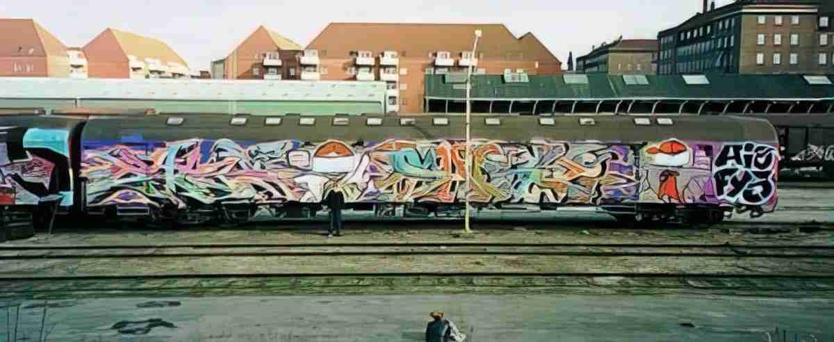 Street Art 0639 0614 GRAFFITI A4 Photo Print