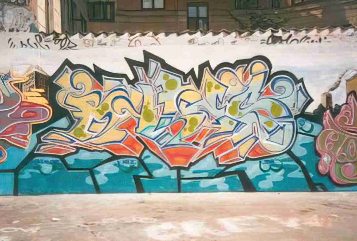Street Art 0649 0624 GRAFFITI A4 Photo Print