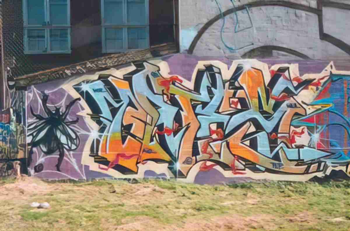 Street Art 0653 0628 GRAFFITI A4 Photo Print